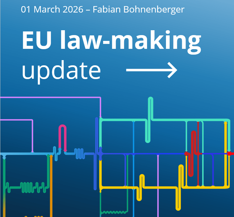 EU law-making update #12