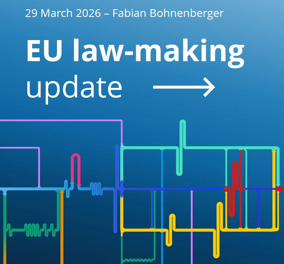 EU law-making update #15